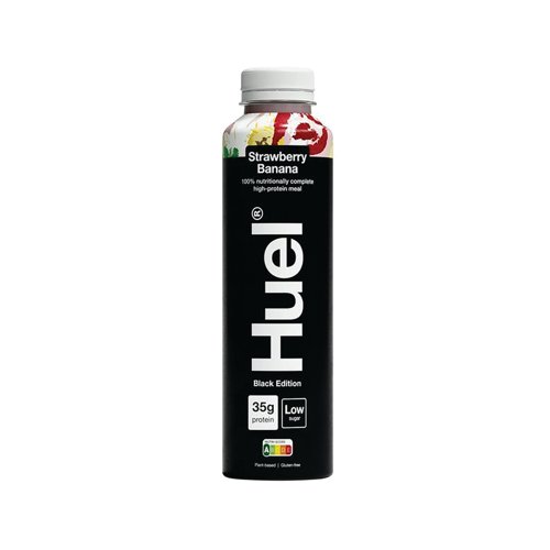 Huel Black Edition Strawberry Banana Meal Drink P8