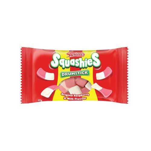 Swizzels Squashies Drumstick Original 60g Bag Pack of 30 124210