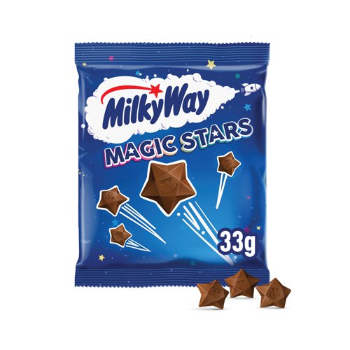 Mars Milky Way Magic Stars Milk Chocolate Bag 33g Pack Of 36 100532