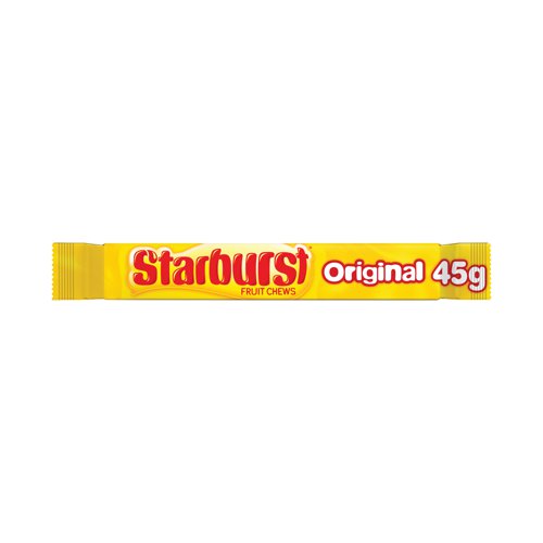 Starburst Chewy Fruit Flavoured Sweets 45g (Pack of 24) 121537 | Mars