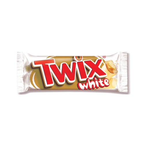 Twix White Chocolate Bar 46g Pack of 30 125875