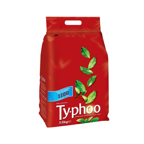 Typhoo One Cup Tea Bags (Pack of 1100) A00786