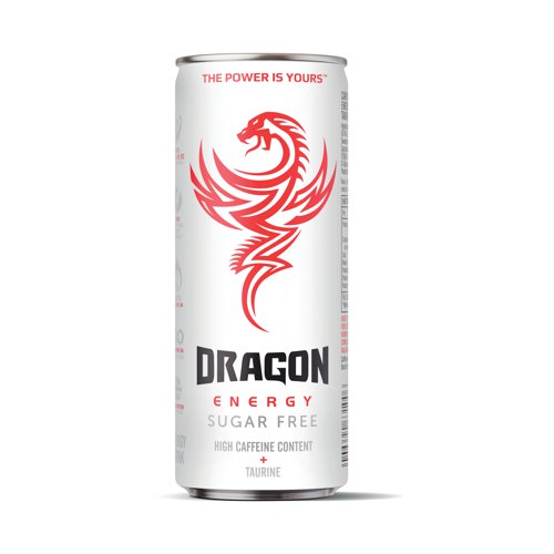 Dragon Energy Sugar Free 250ml Can (Pack of 24) 25FGDR4031