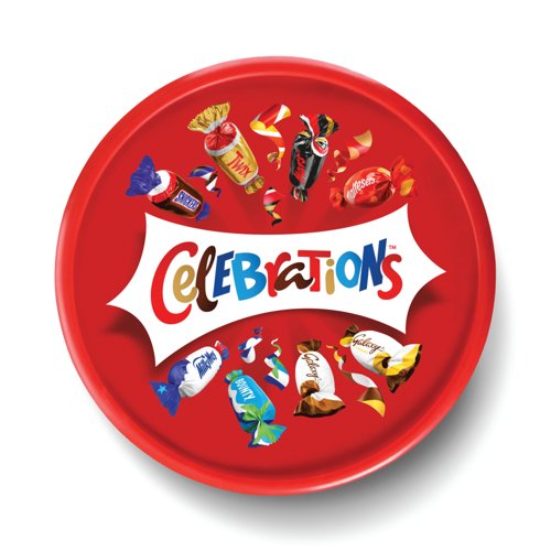 Mars Celebrations Chocolate Tub 500g MB1274
