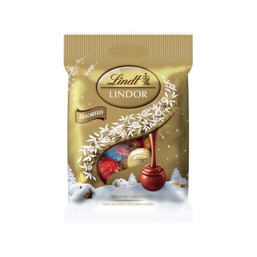 Lindt Lindor Mini Truffles Assorted Chocolate 80g 477014