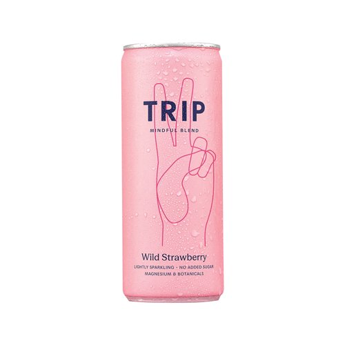 Trip Mindful Blend Drink Wild Strawberry 250ml Pack of 12 129081
