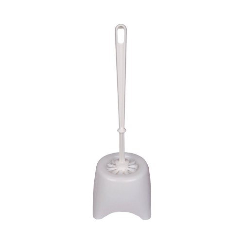 2Work Toilet Brush and Holder White AU91659