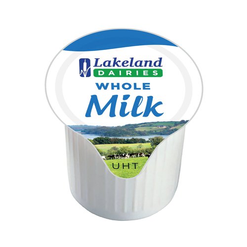 Lakeland Full Fat Milk Pots (Pack of 120) A01982