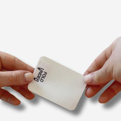 Avery Self-Adhesive Visitor Paper Badges Roll with Expiring Tabs 4851E-THR - AV15173