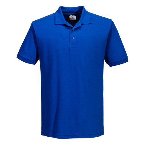 Portwest Naples Polo Shirt S/S S Royal Bl