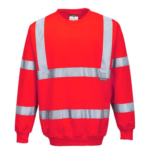 Portwest Hi Vis Sweatshirt 3XL Red