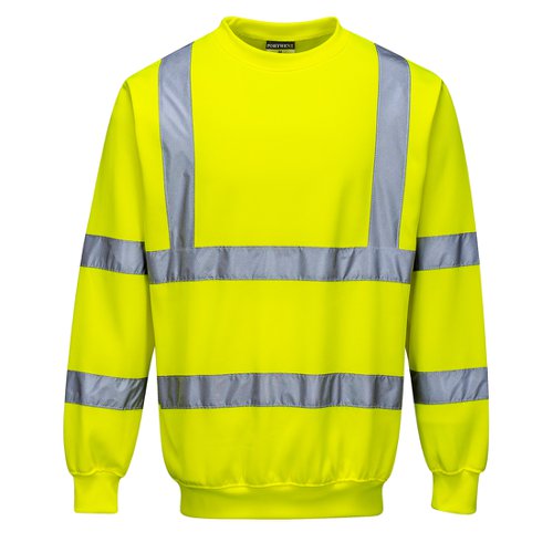 Portwest Hi Vis Sweatshirt XS Yellow