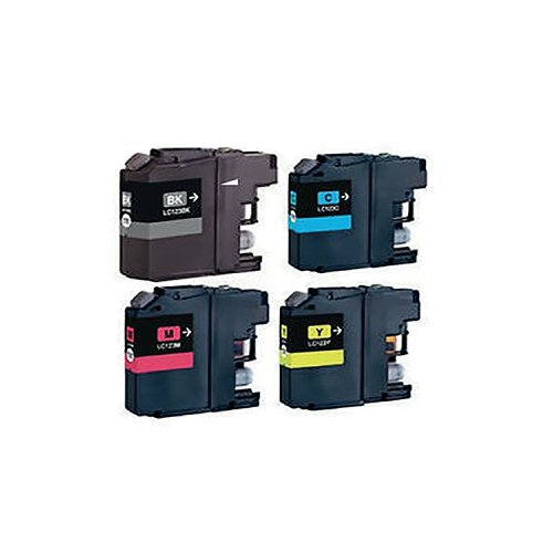 Brother LC123 Inkjet Cartridge CMYK Multipack LC123VALBP