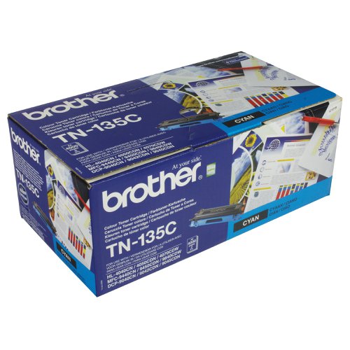 Brother TN-135C Toner Cartridge High Yield Cyan TN135C