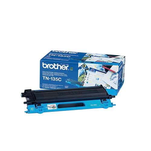 Brother TN-135C Toner Cartridge High Yield Cyan TN135C