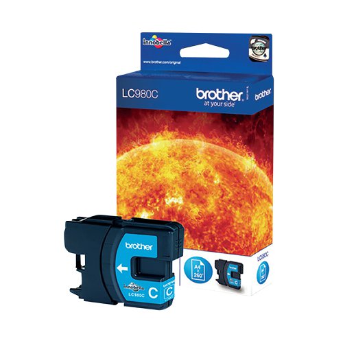 Brother LC980C Inkjet Cartridge Cyan LC980C