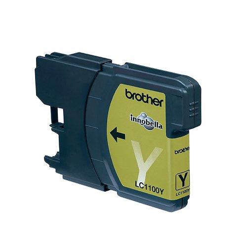 Brother LC1100Y Inkjet Cartridge Yellow LC1100Y