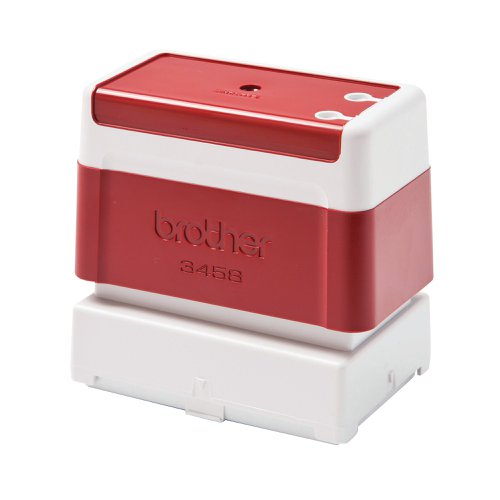 Brother PR3458R Stamp 58 x 34mm Red (Pack of 6) PR3458R6P