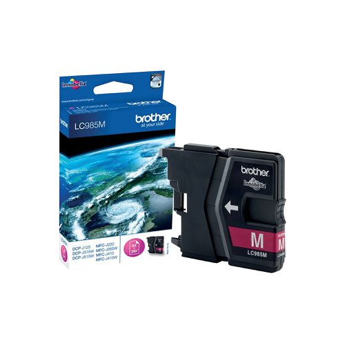 Brother LC985M Inkjet Cartridge Magenta LC985M