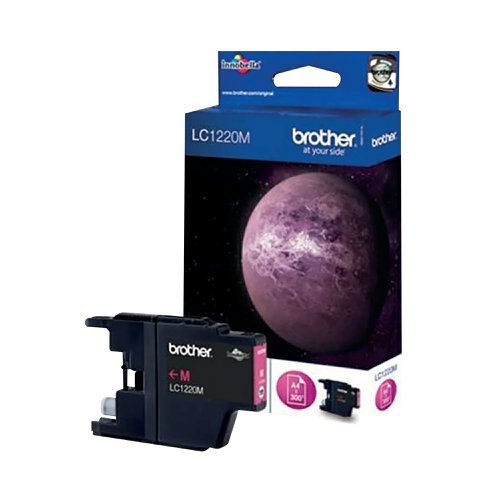 Brother LC1220M Inkjet Cartridge Magenta LC1220M