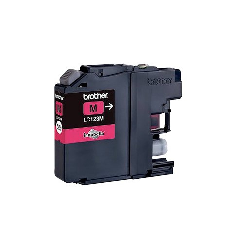 Brother LC123M Inkjet Cartridge Magenta LC123M