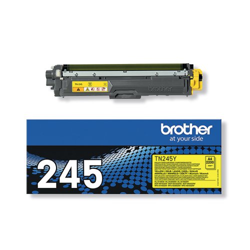 Brother TN-245Y Toner Cartridge High Yield Yellow TN245Y