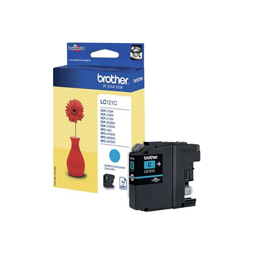 Brother LC121C Inkjet Cartridge Cyan LC121C