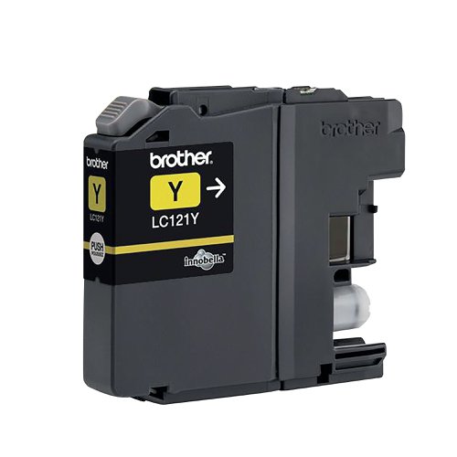 Brother LC121Y Inkjet Cartridge Yellow LC121Y