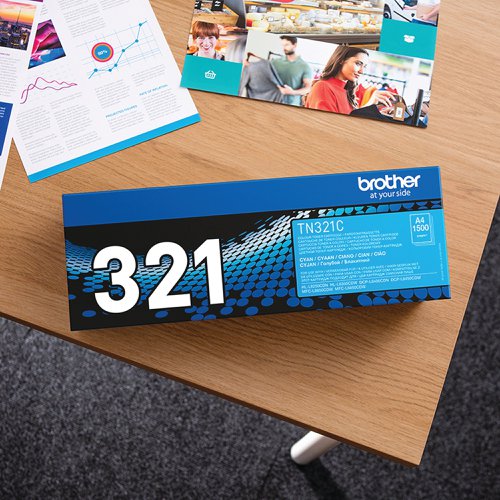 Brother TN-321C Toner Cartridge Cyan TN321C