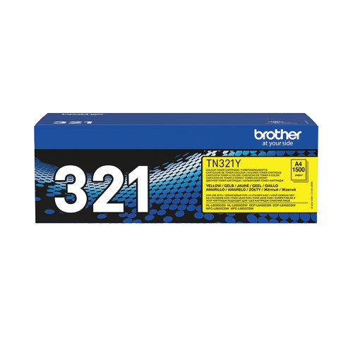 Brother TN-321Y Toner Cartridge Yellow TN321Y