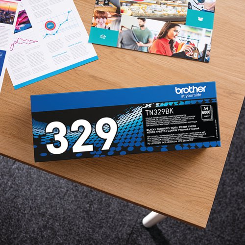 Brother TN-329BK Toner Cartridge Super High Yield Black TN329BK