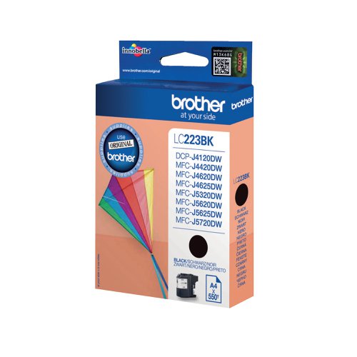 Brother LC223BK Inkjet Cartridge Black LC223BK