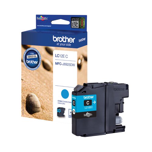 Brother LC12EC Inkjet Cartridge Cyan LC12EC