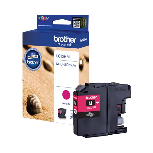 Brother LC12EM Inkjet Cartridge Magenta LC12EM