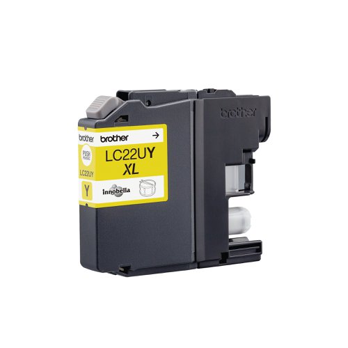 Brother LC22UY Inkjet Cartridge Yellow LC22UY