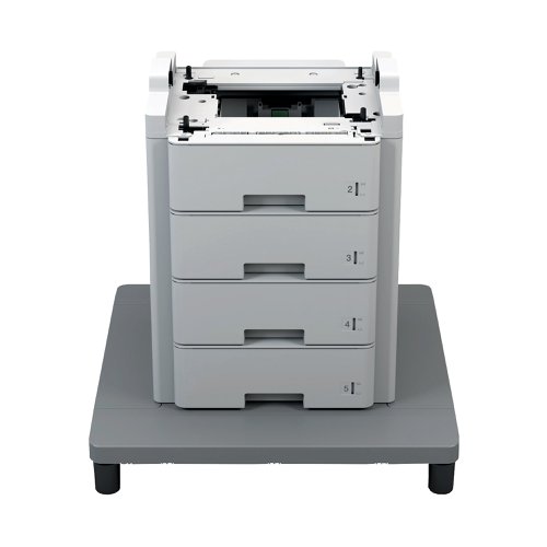 Brother TT-4000 Optional 4x520 Sheet Paper Tray Unit with Stabiliser Base Grey TT4000