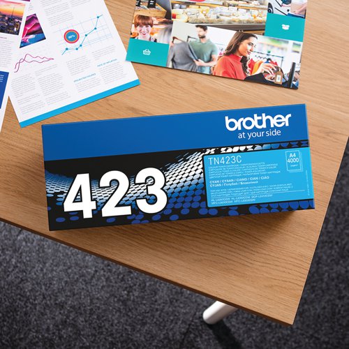 Brother TN-423C Toner Cartridge High Yield Cyan TN423C