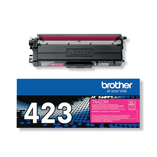 Brother TN-423M Toner Cartridge High Yield Magenta TN423M