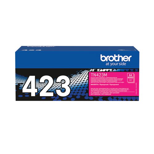 Brother TN-423M Toner Cartridge High Yield Magenta TN423M