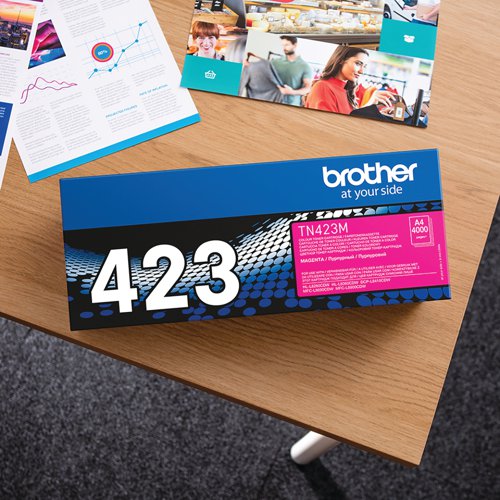 Brother TN-423M Toner Cartridge High Yield Magenta TN423M