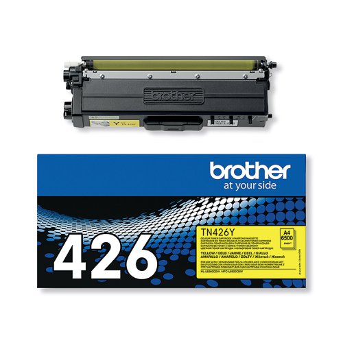 Brother TN-426Y Toner Cartridge High Yield Yellow TN426Y