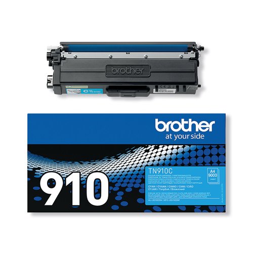 Brother TN-910C Toner Cartridge Ultra High Yield Cyan TN910C