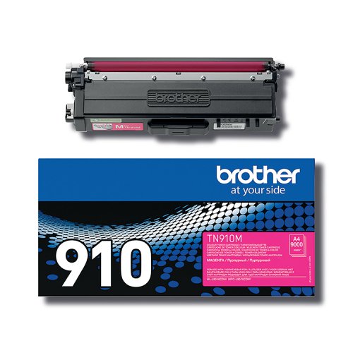 Brother TN-910M Toner Cartridge Ultra High Yield Magenta TN910M