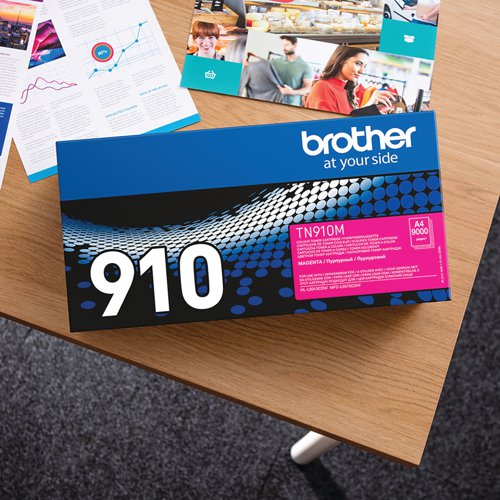 Brother TN-910M Toner Cartridge Ultra High Yield Magenta TN910M