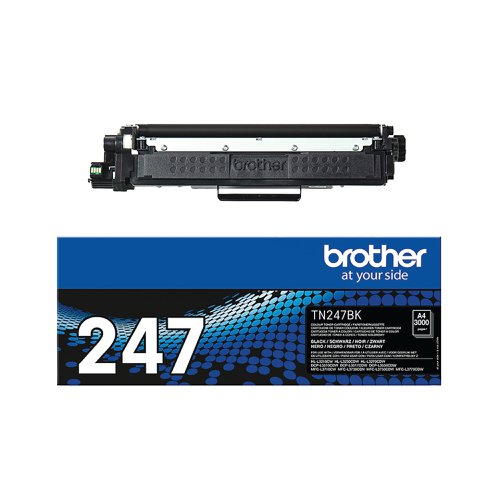 Brother TN-247BK Toner Cartridge High Yield Black TN247BK