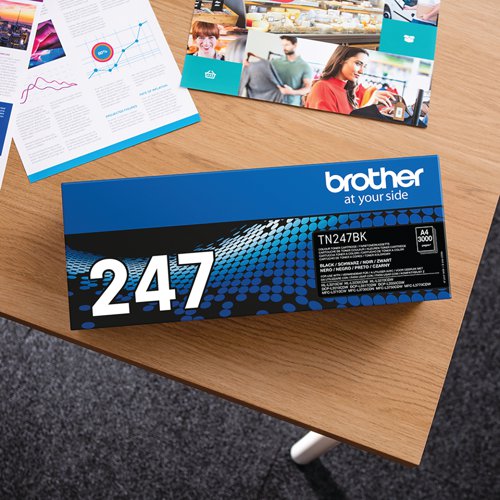 Brother TN-247BK Toner Cartridge High Yield Black TN247BK