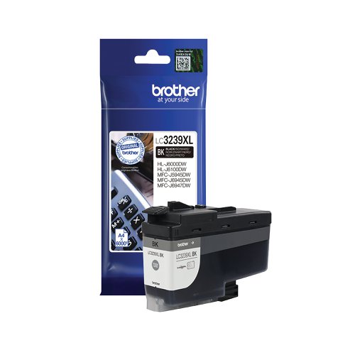 Brother LC3239XLBK Inkjet Cartridge High Yield Black LC3239XLBK