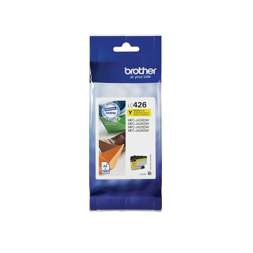 Brother LC426Y Inkjet Cartridge Yellow LC426Y