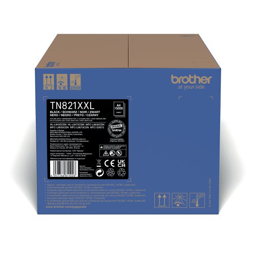 Brother TN-821XXLBK Toner Cartridge Super High Yield Black TN821XXLBK