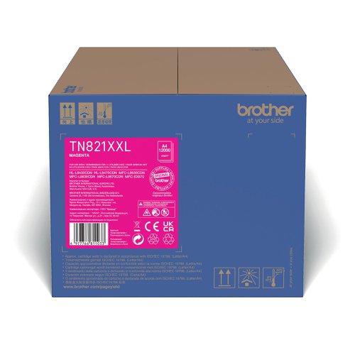 Brother TN-821XXLM Toner Cartridge Super High Yield Magenta TN821XXLM